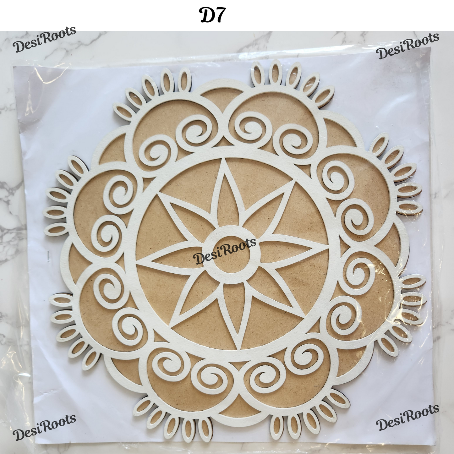 MDF Rangoli Boards - 12"