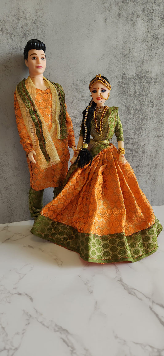 Ethnic Couple Dolls